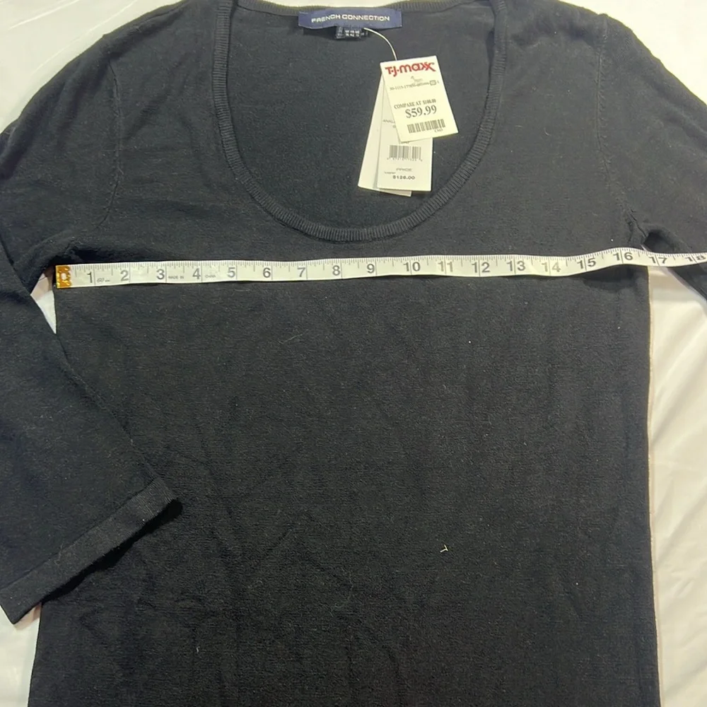 NWT French connection ankle length, Bambi, black dress size 10 - Picture 6 of 10
